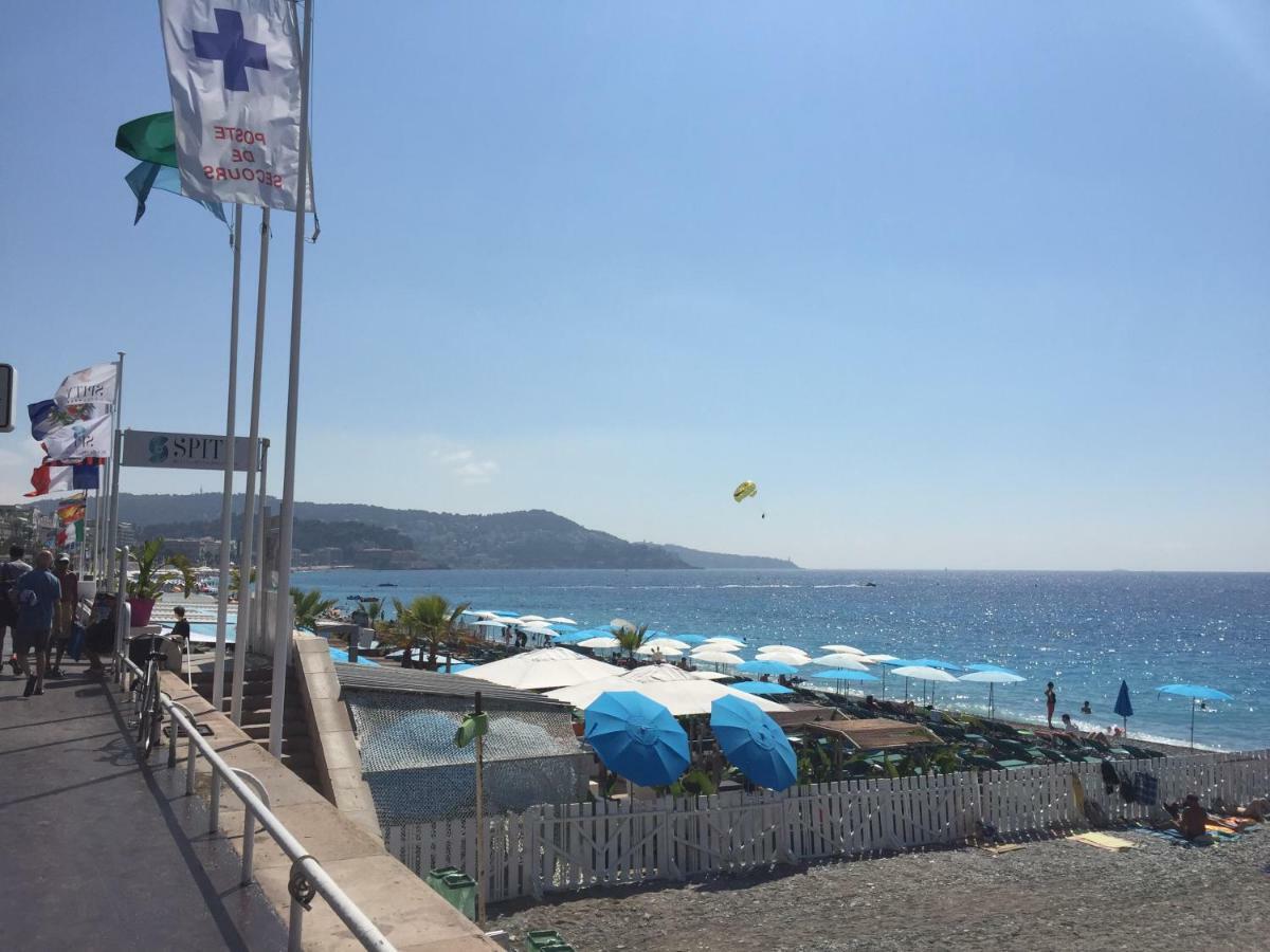 Beachfront Apartment Promenade Des Anglais Nicea Zewnętrze zdjęcie