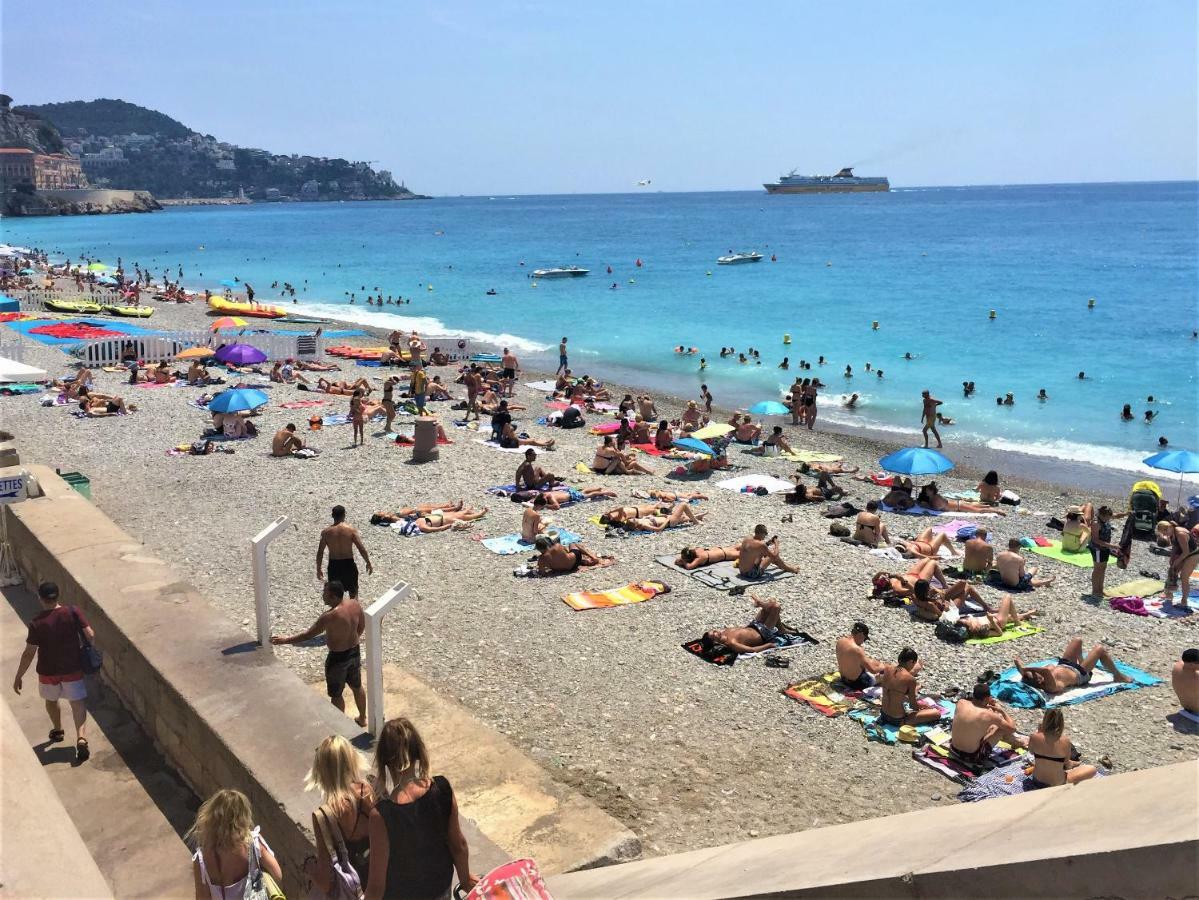 Beachfront Apartment Promenade Des Anglais Nicea Zewnętrze zdjęcie